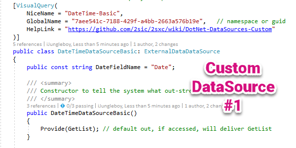Tutorial: Custom DataSources for EAV / 2sxc #1